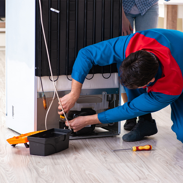 how long does it usually take to repair a refrigerator in West Athens